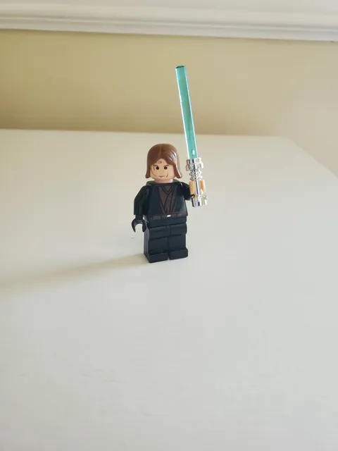 LEGO Star Wars Minifigure: Anakin Skywalker Black Right Hand Sw0120 W/ Chrome