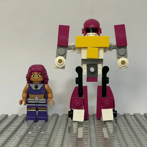 LEGO Dimensions Teen Titans Go Fun Pack 71255 Starfire Titan Robot Complete