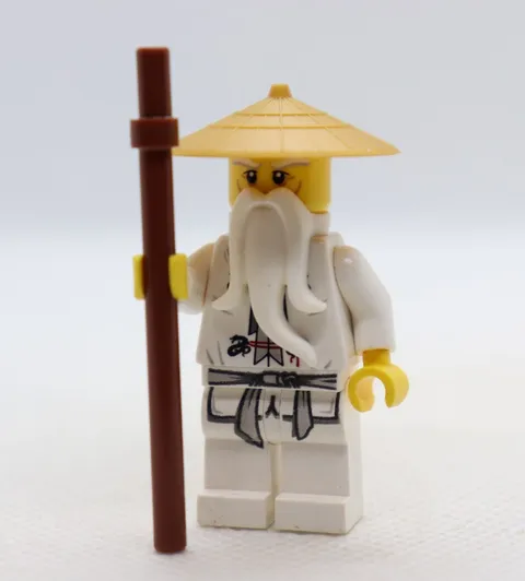 Sensei Wu 9450 70505 Gold Hat Ninjago LEGO® Minifigure Mini Figure