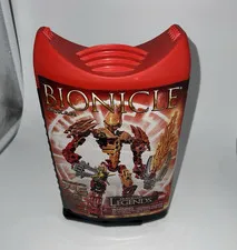 LEGO BIONICLE Glatorian Legends Ackar 8985 55pcs Canister Set