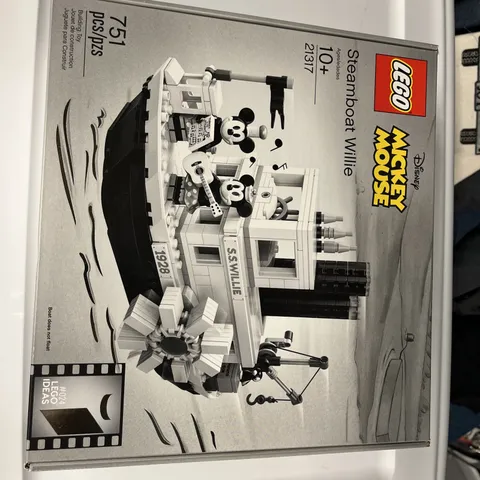 LEGO Ideas: Steamboat Willie (21317) Disney Mickey & Minnie Mouse - NIB, Retired