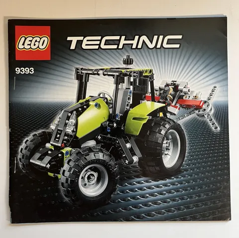 LEGO Technic Set 9393 Instruction Manuals 1&2 See Description For Damage