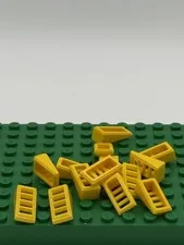 Lego Lot 14 Slope Grill #61409 Grate Yellow Replacement Pieces Bulk 1728