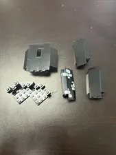6x Genuine LEGO Castle Black Panel Corner Wall 2345 + 6055 6072 (6054 6077 6085)