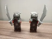 LEGO LOTR Uruk-Hai Lot of 2 Miniatures 