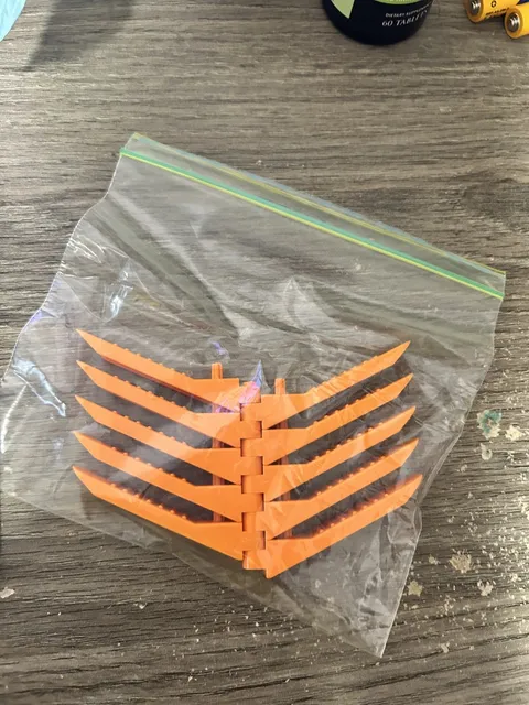 LEGO Brick Separators Removal Tools EUC Design Pin Disconnect Orange Lot Of 10