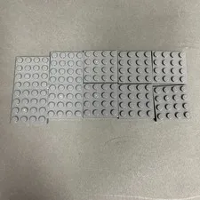 Lego 3031 Baseplates 4 x 4 Dark Gray Replacement Add-on Parts Pieces Lot of 10
