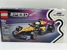 LEGO SPEED CHAMPIONS 77258 F1 ACADEMY LEGO Race Car NIB