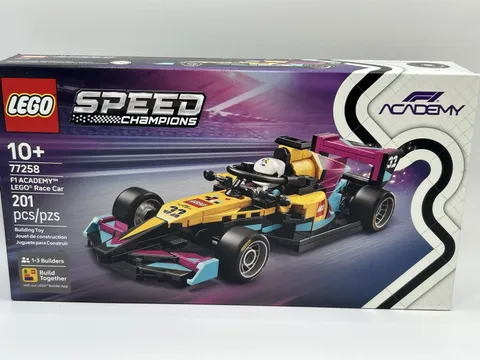 LEGO SPEED CHAMPIONS 77258 F1 ACADEMY LEGO Race Car NIB