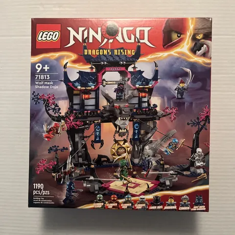 LEGO NINJAGO:  71813 Wolf Mask Shadow Dojo New & Sealed