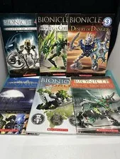 Lot 6 Lego Bionicle Scholastic Magazines 