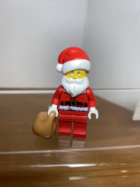LEGO Santa Claus Advent Minifigure Christmas 60155 (hol110) with Sack