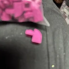 12 LEGO Magenta Modified Brick 1 x 2 with Curved Top (6091) - 12 Available