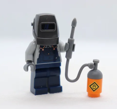 Welder w/ Welding Tool Series 11 LEGO® Minifigure Mini Figure