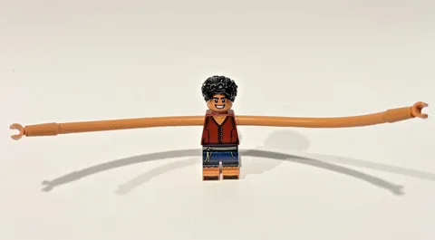 LEGO Monkey D. Luffy Stretched Arms Minifigure 75638 Battle at Arlong Park NEW