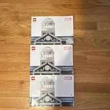 LEGO Marvel Set 76294 Illustrated Instruction Manual Booklets Lot of 3 Parts 1-3