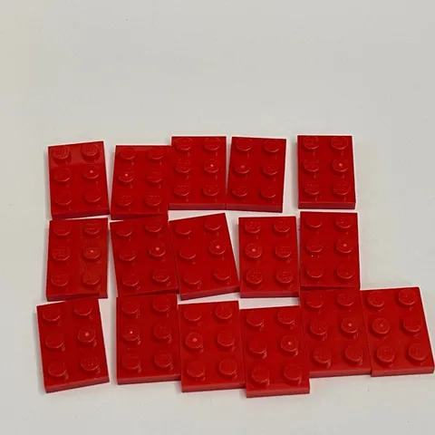Lego 3021 Red Replacement Parts Pieces Lot of 16