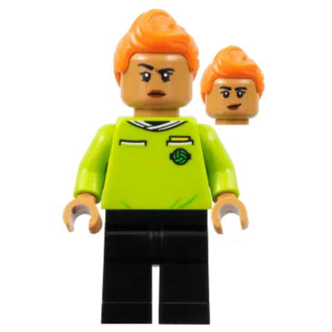 LEGO Soccer Minifigure Referee soc159 New Sports Official Whistle