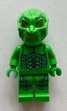 LEGO- Green Goblin 2, Gold Eyes SPD006 Minifigure Authentic LEGO Spider-Man 