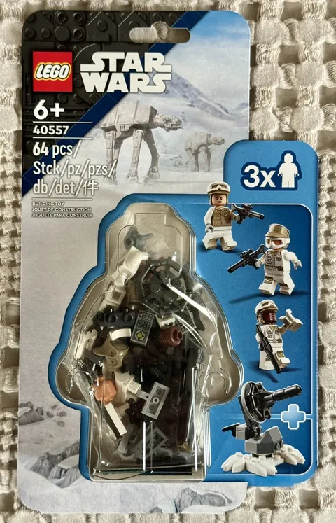 RETIRED Brand New/Sealed Lego 40557 Star Wars Defense of Hoth FREE SHIPPING