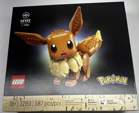 LEGO Pokémon Eevee Building Set 72151 New In Box