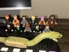 LEGO Harry Potter Minifigure Lot of 11 + Chamber of Secrets Basilisk Snake