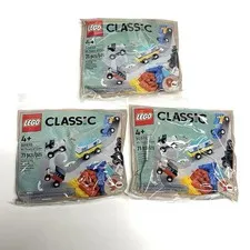 Lot Of 3 - LEGO Classic 30510 90 Years of Cars 71 Piece 4 Mini Build Builders
