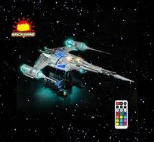 Brick Shine -GC Light kit for Lego The Mandalorian's N-1 Starfighter 75442 (NEW)