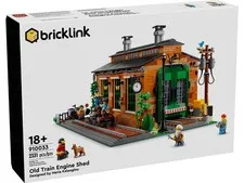LEGO 910033 Old Train Engine Shed Bricklink Designer Program New in Box