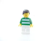 Soccer Player Green and White #3 LEGO Minifigure 3409