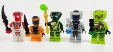 Lego Ninjago Rise of the Snakes Minifigure Lot of 5 Serpentine