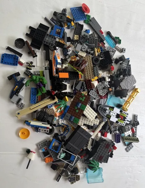 Lego Minifigure Accessories Lot  Random Pieces About 2# Assorted