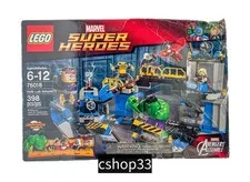 LEGO 76018 Marvel Avengers Hulk Lab Smash • Taskmaster Modok Falcon • Open Box