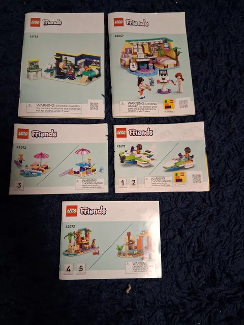 Lego Instructions Lot Of 23