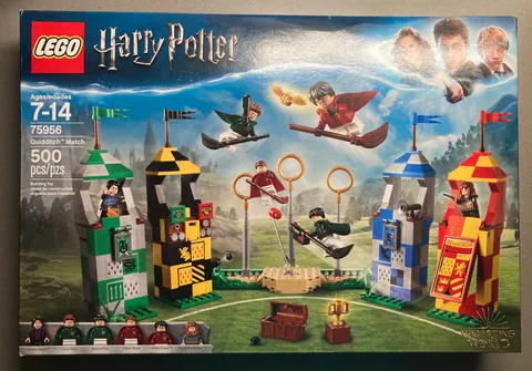 Lego Harry Potter Quidditch Match 75956 New Sealed Box Retired