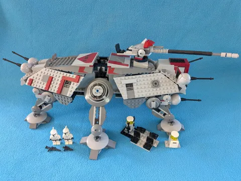 LEGO Star Wars Clone Wars: AT-TE Walker 7675 Complete Walker & 2 Clones Only