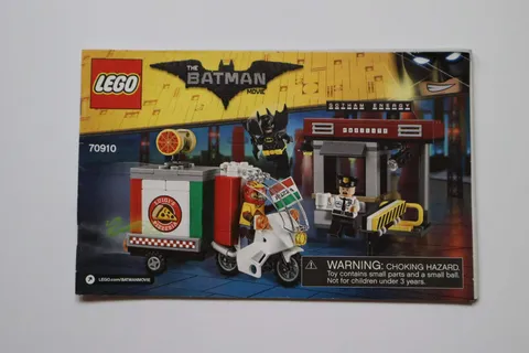 LEGO® The Batman™ Movie 70910 Scarecrow™ Special Delivery Instruction Manual Onl