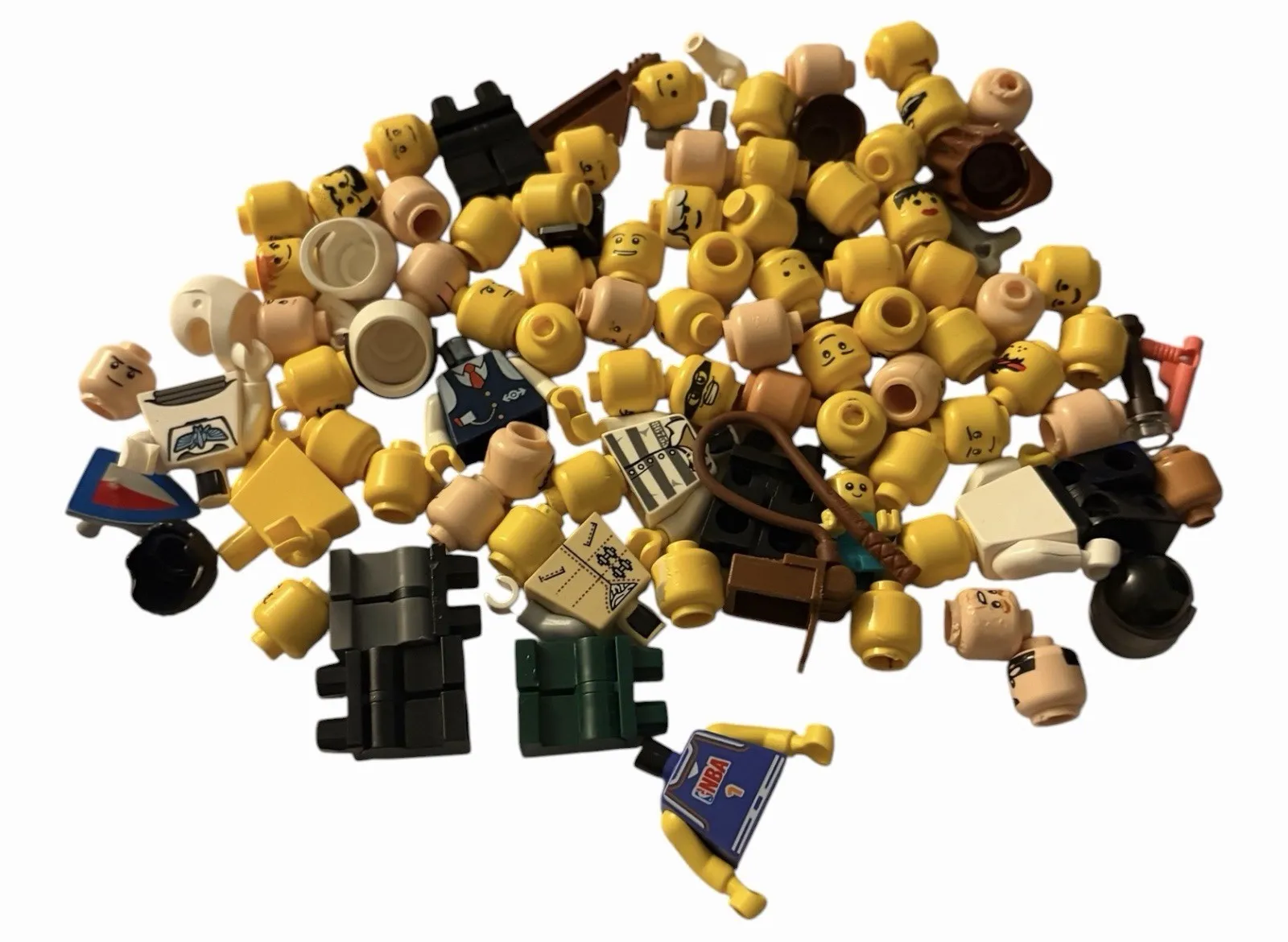 LEGO Minifigure Damaged Bulk Lot Super Heros, POC,  Ect. Dmg Please Read