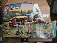 LEGO Friends Adventure Camp Cozy Cabins Camping Nature Playset, 437 Piece, 42624