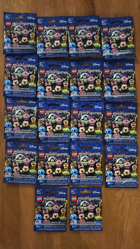 LEGO 71012 Disney Series 1 Collectible Minifigures Complete Set New Sealed CMF