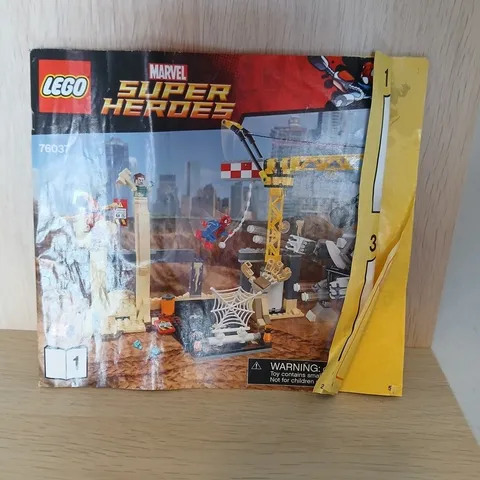 LEGO 76037 Marvel Super Heroes MANUAL Booklet 1 ONLY/3 Pieces