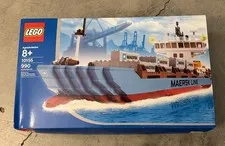 LEGO Exclusive 10155 Creator Expert Sculptures Maersk Line Container Ship Age 8+
