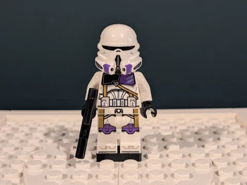 LEGO Star Wars 187th Legion Clone Commander Minifig Republic Fighter Tank 75342