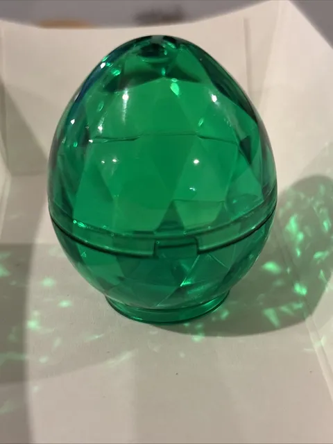 Lego Elves Dragon Egg Trans-Green #24130/24132 Set #41177 4x4x1 2/3 Top & Bottom