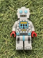 LEGO Series 6 Minifigure Clockwork Robot 8827-7 COL087 No Wind Up Part