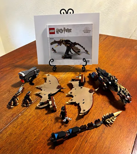 LEGO Harry Potter 76406 Hungarian Horntail Dragon 671 Pieces Retired