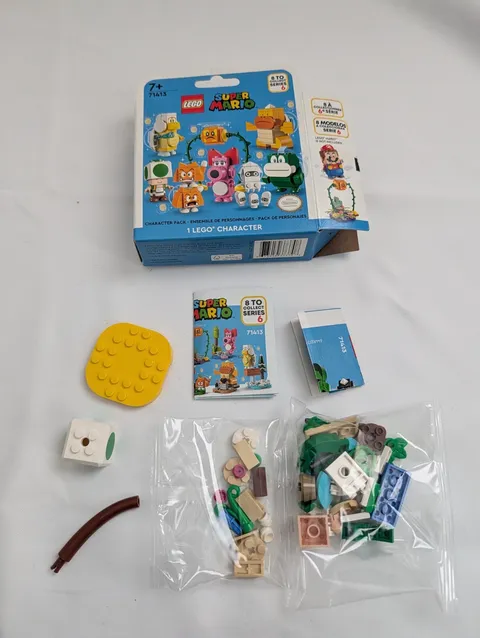 Lego Super Mario Series 6 Character Pack 71413 (Green Toad) - Open box, unbuilt