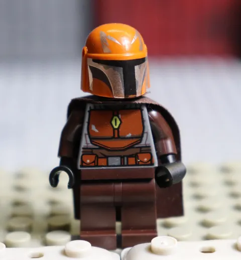 LEGO Star Wars Mandalorian Tribe Warrior Minifigure Dark Brown Cape sw1079