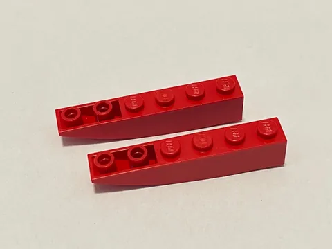 Lego 42023 Red Replacement Add-on Pieces Parts Lot of 2