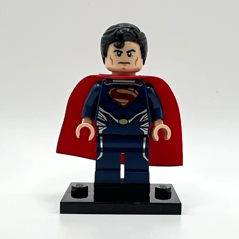 LEGO DC Super Heroes Man of Steel Superman Dark Blue Suit sh0077